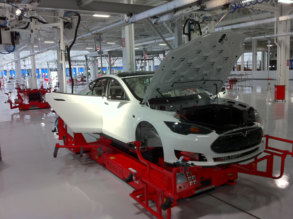 tesla model s chassis diagram