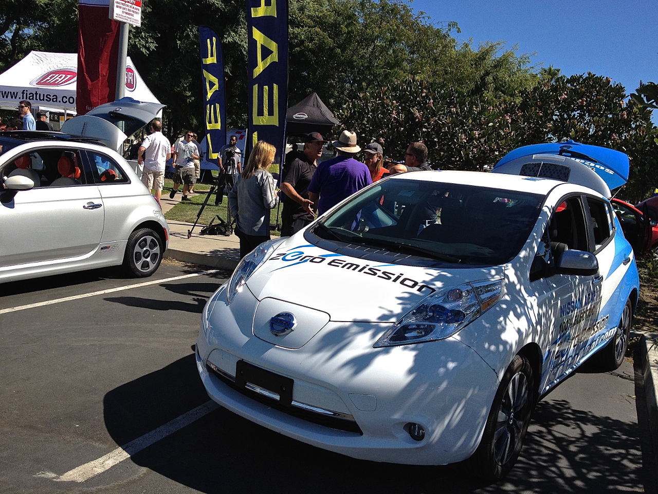 National Plug In Day Nissan Leaf