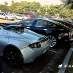 Tesla Roadster Silver