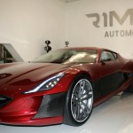 Rimac Concept One Car Show Front