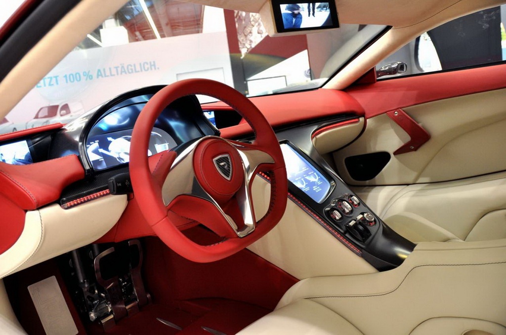 Rimac Concept One Interior Console