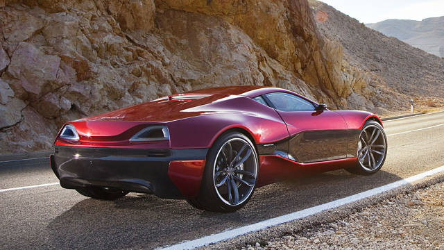 Rimac Concept One Side