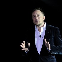 Co-Founder and Head of Product Design at Tesla Motors Elon Musk speaks onstage during Tesla Worldwide Debut of Model X on February 9, 2012 in Los Angeles, California.  (Jordan Strauss, Getty Images)