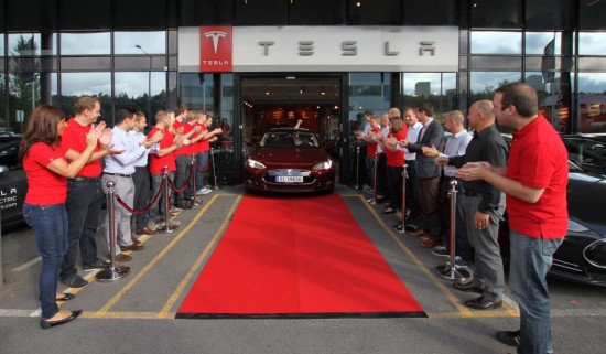 Tesla Model S Delivery in Europe
