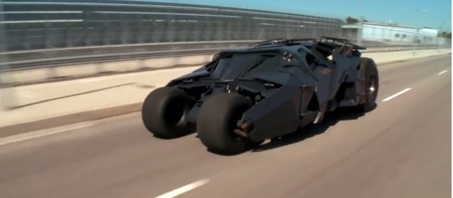 Jay Leno drives Batman