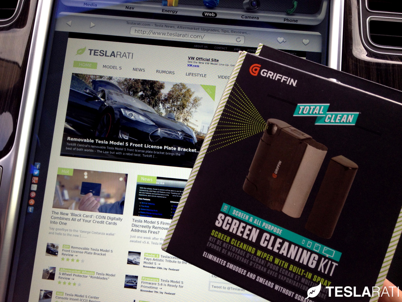 Tesla Model S Screen Cleaning Kit Review