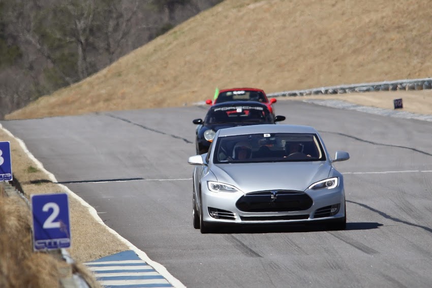 John Tamplin Model S track day