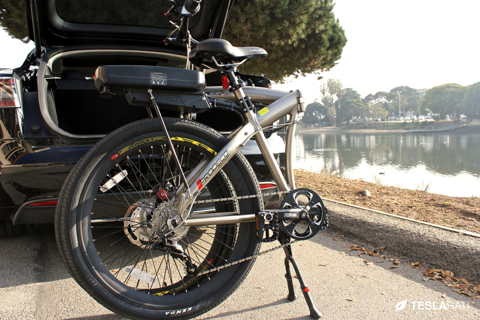 Prodeco folding cheap electric bike