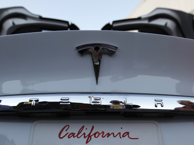 tesla california license plate