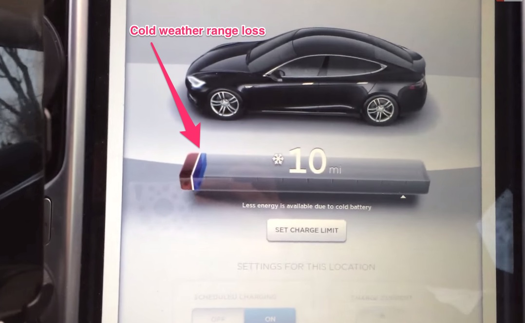 tesla model 3 charge capacity