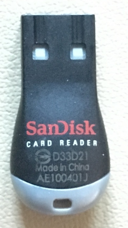 Dashcam Card reader