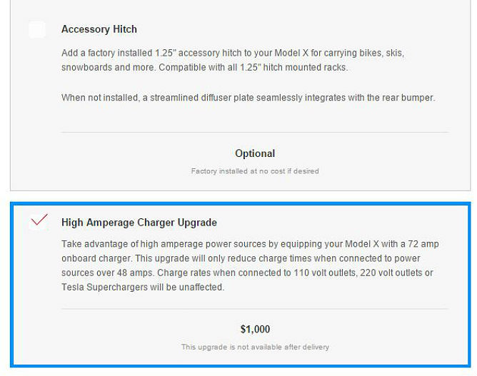 Model X Charger Upgrade