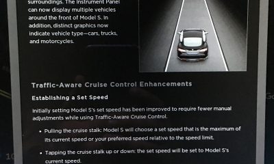 Tesla v7.1 enhanced Autopilot visualization