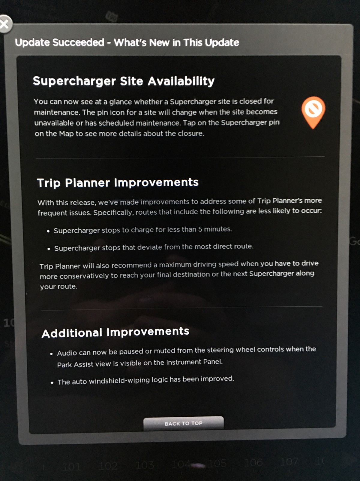 Tesla v7.1 Supercharger availability