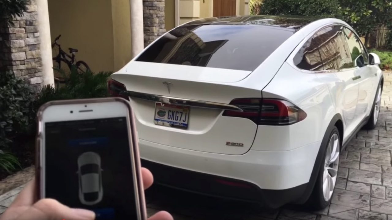 Summon tesla on sale model x