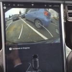 Engaging Tesla Perpendicular Parking