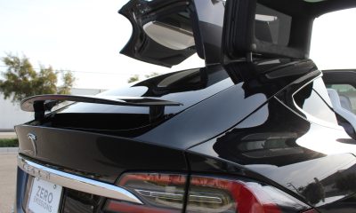 Model X Active Spoiler and Falcon Wing Doors
