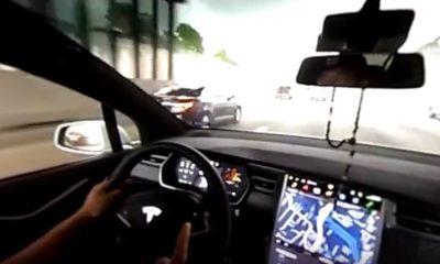 Tesla Model X 360 degree video
