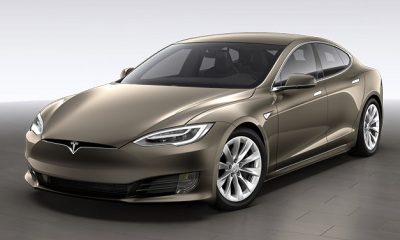 2016 Tesla Model S revised front end