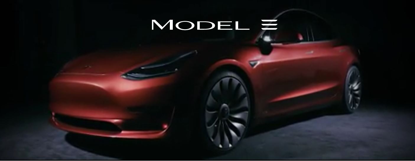 Model 3 via Tesla