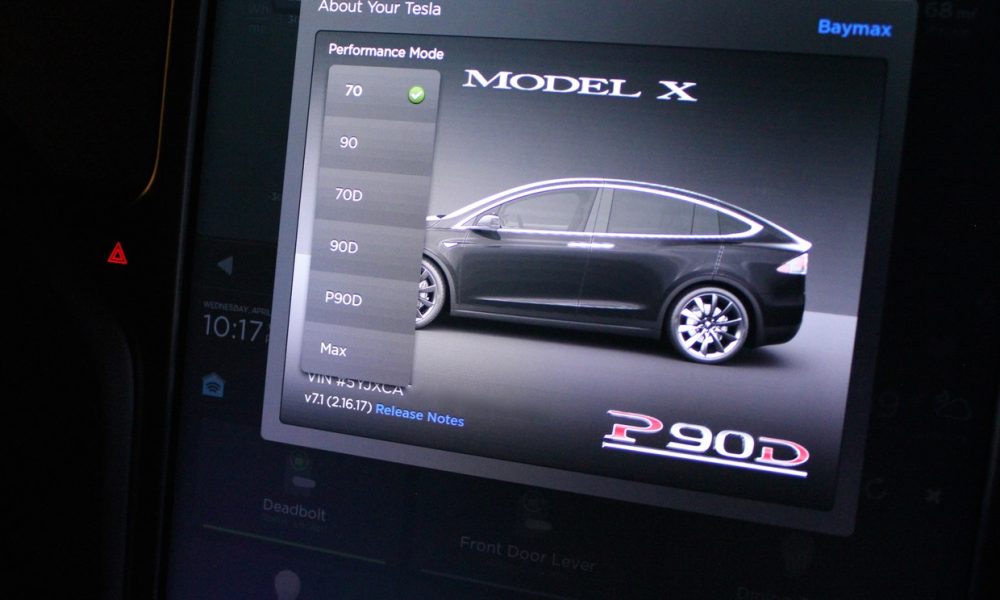 Tesla 'Performance Mode' Easter Egg