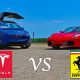 Model X vs Ferrari