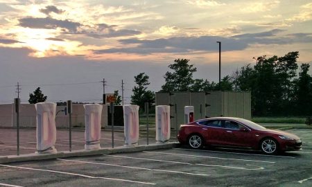 Tesla Erie Supercharger