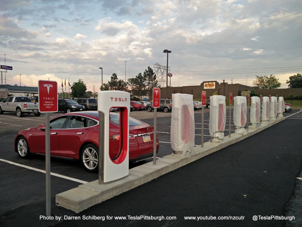 Tesla opens Erie Supercharger connecting west PA with NY