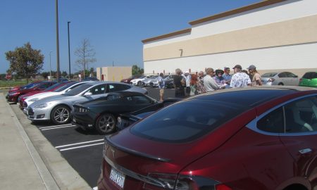 Tesla Supercharger congestion in Fountain Valley, CA