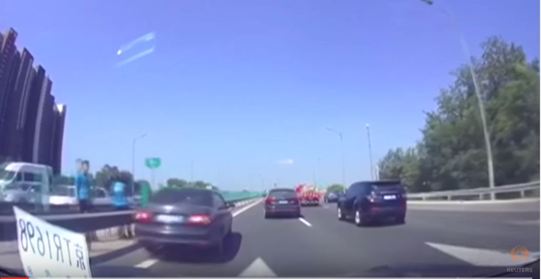 Autopilot crash in Beijing