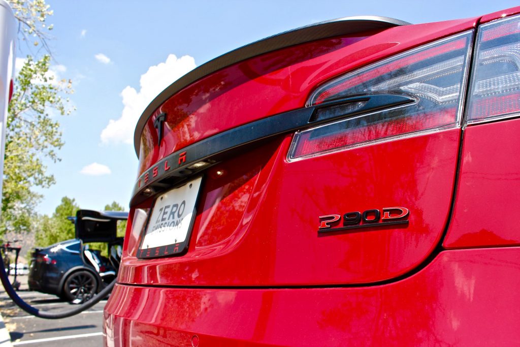 Tesla model s discount p90d performance