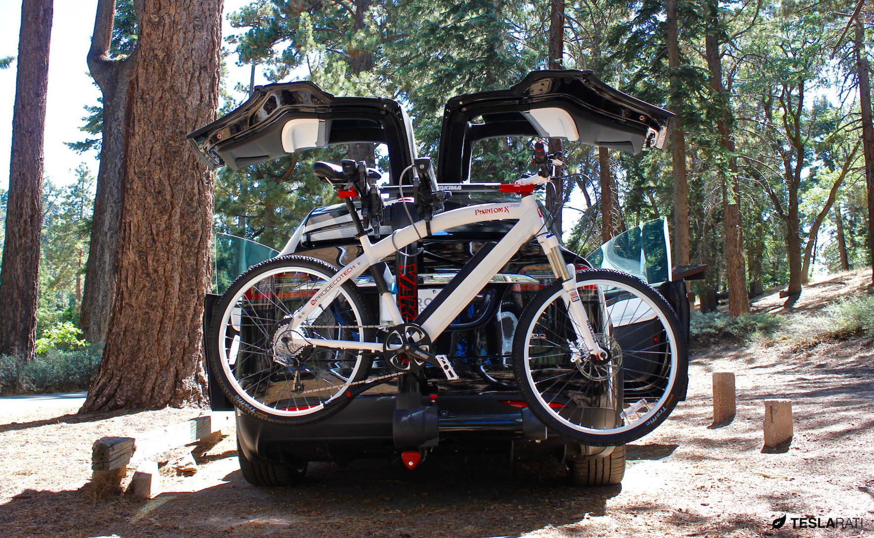 Installing A Tesla Model X Bike Rack Once You Go Fullswing