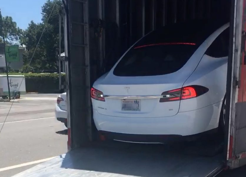 How to ship a Tesla across the country