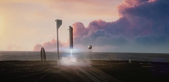 Interplanetary Transport System. Credit: SpaceX