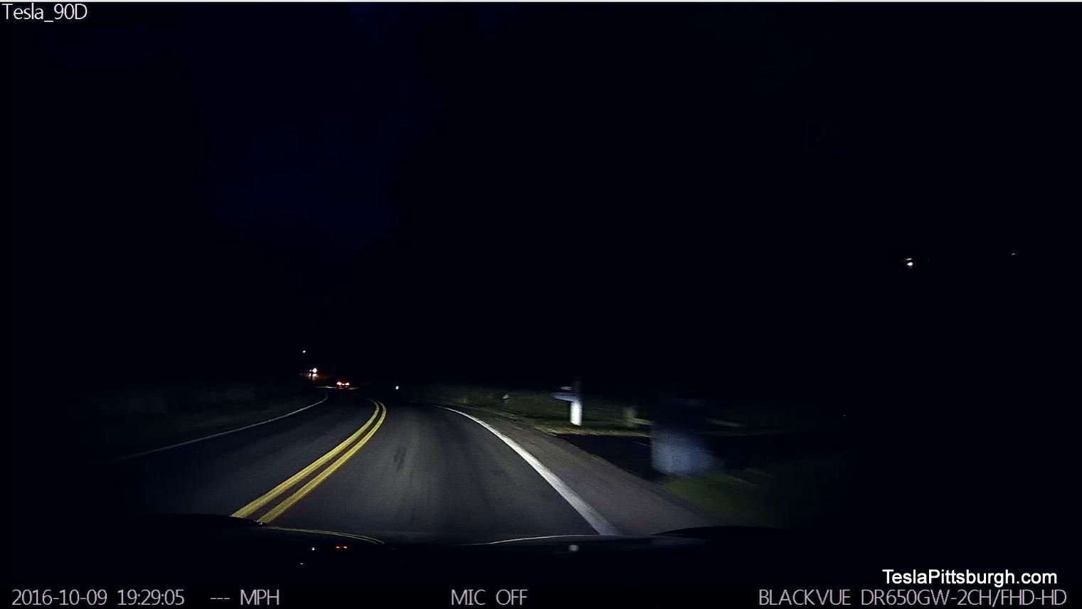 tesla-pittsburgh-dashcam-review-thinkware-f770-camera-mingo-night-driveway-blackvue