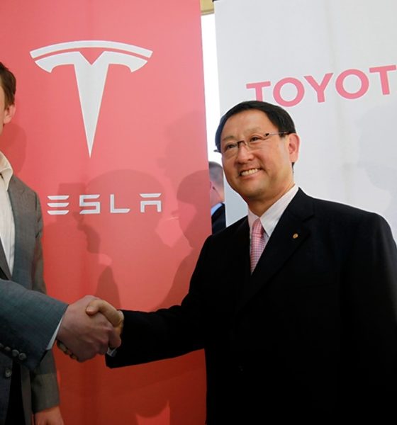 tesla toyota