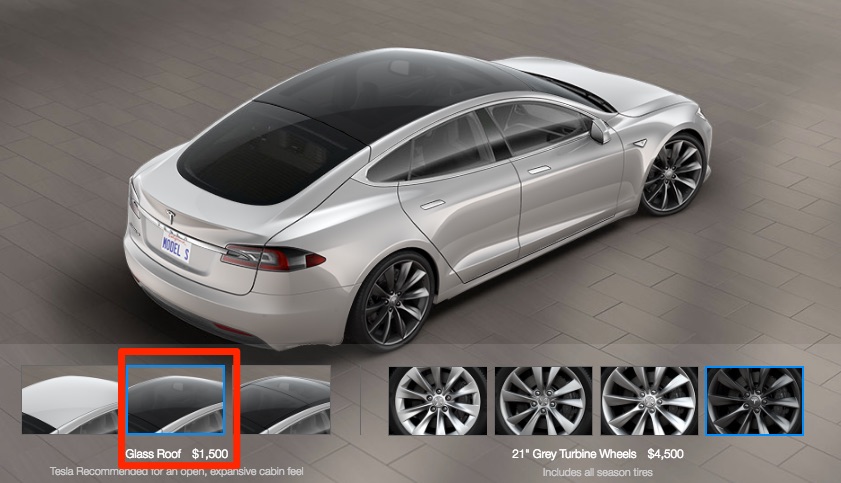 Tesla Model S Receives Model 3 Like Glass Roof Option