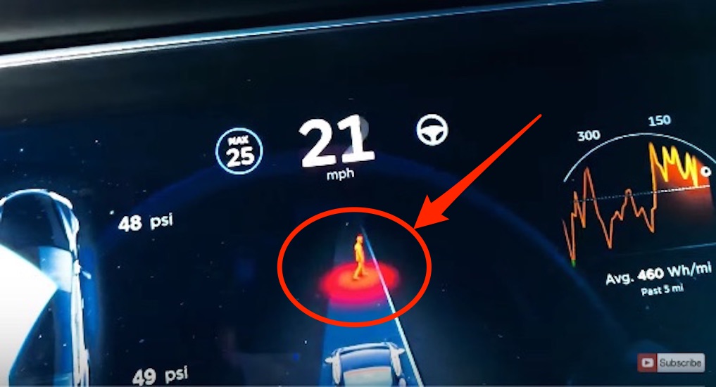 Who knew, Tesla Autopilot has a human collision avoidance system