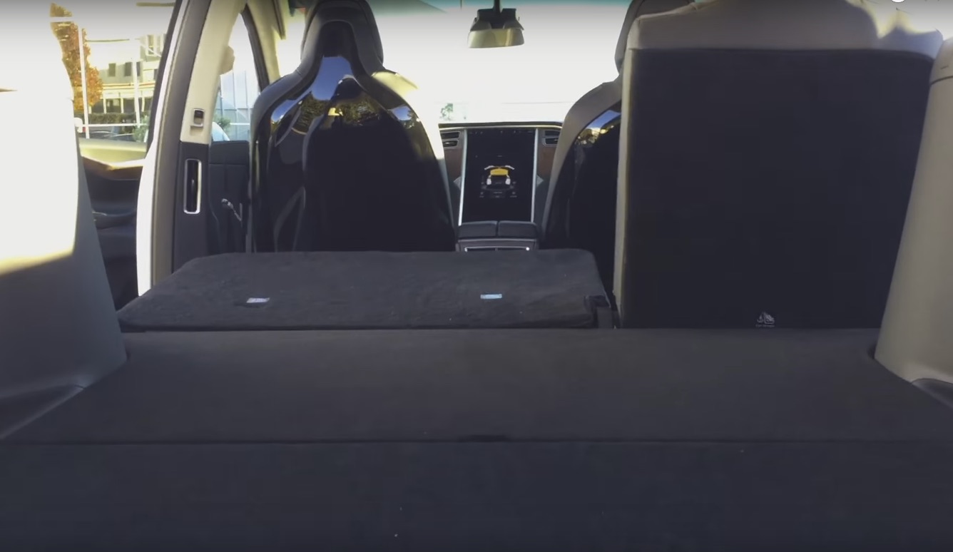 Video Of Tesla Model X 5 Seat Configuration With Folding 2nd