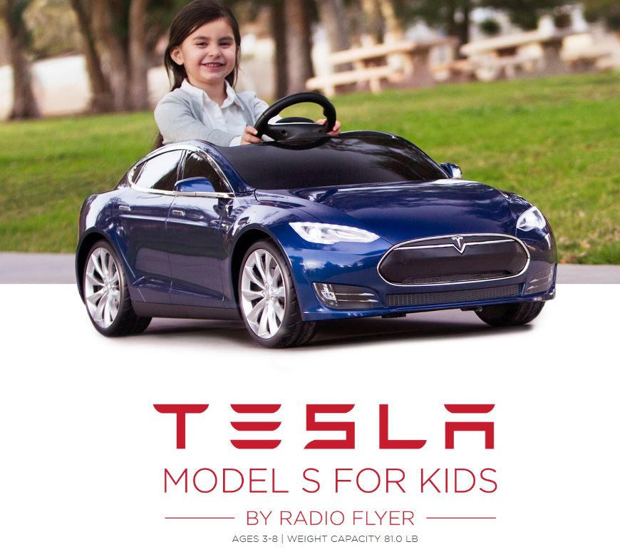 Red flyer tesla top