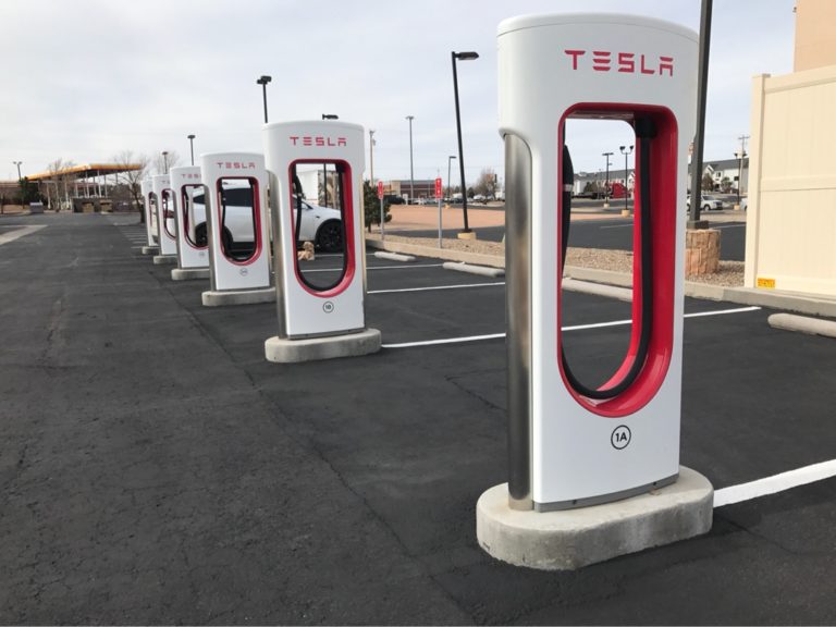 high power charging networks challenge tesla superchargers