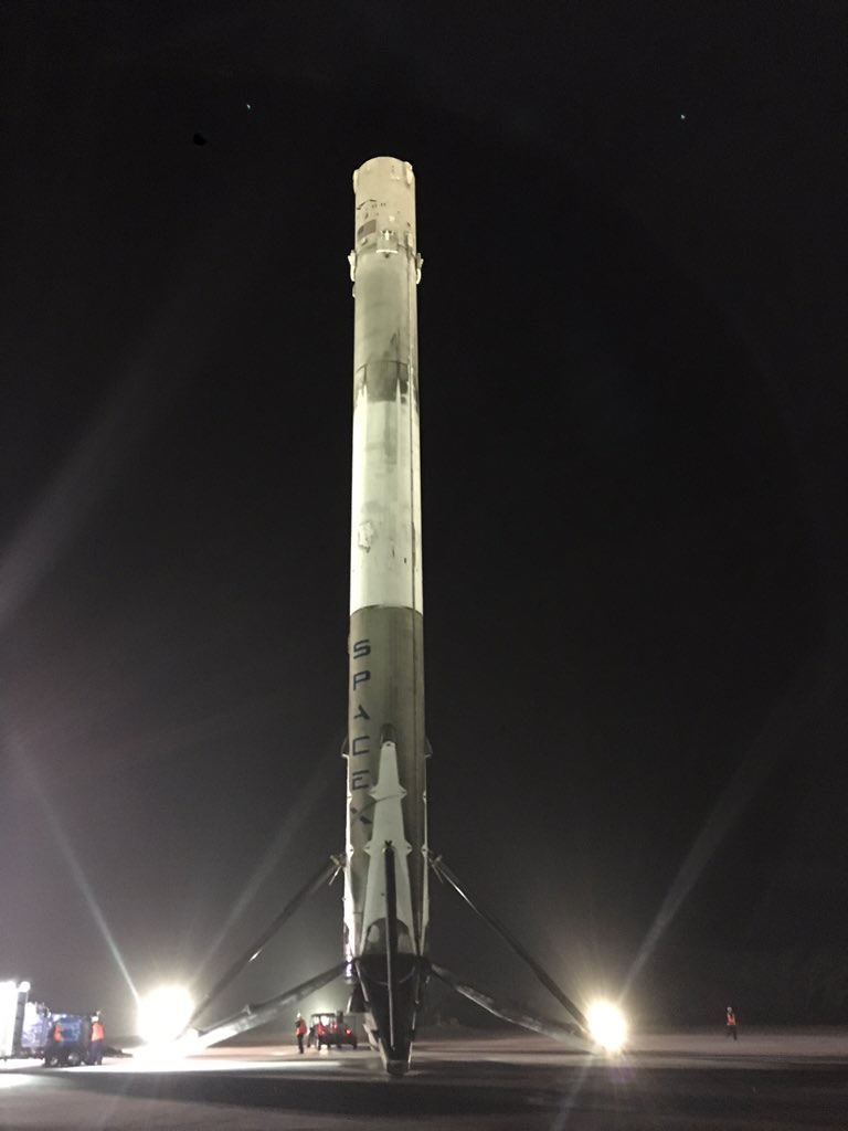 SpaceX’s Falcon 9 First Landing | Credit: SpaceX
