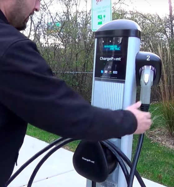 chargepoint ev charging station