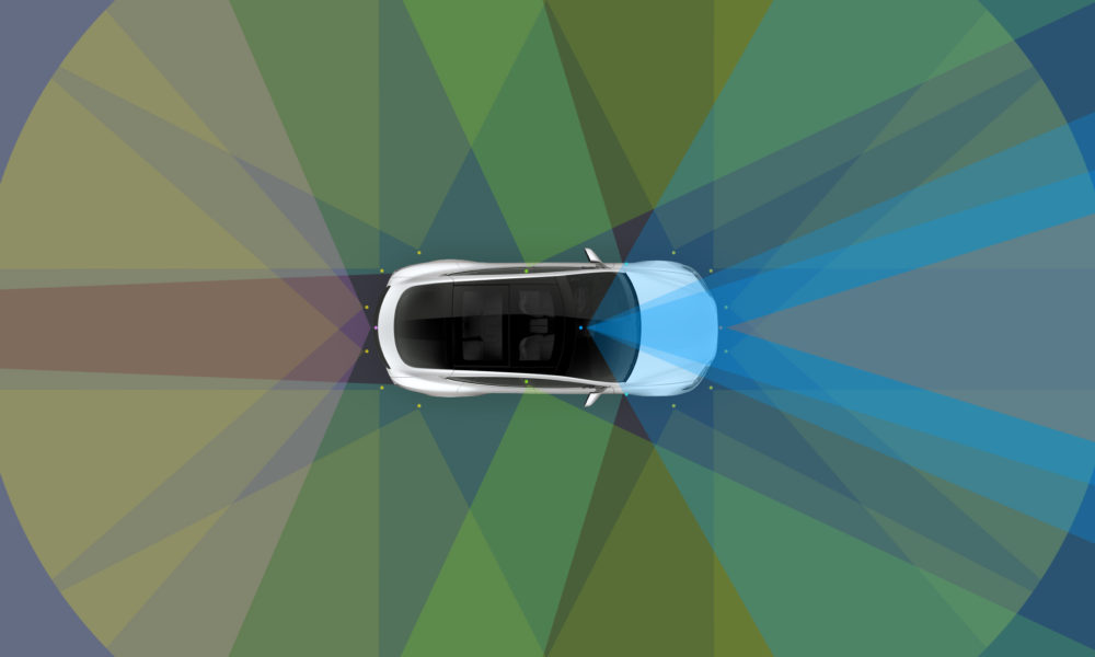 tesla radar