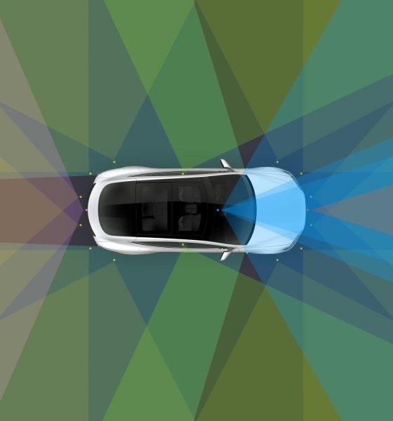 tesla radar