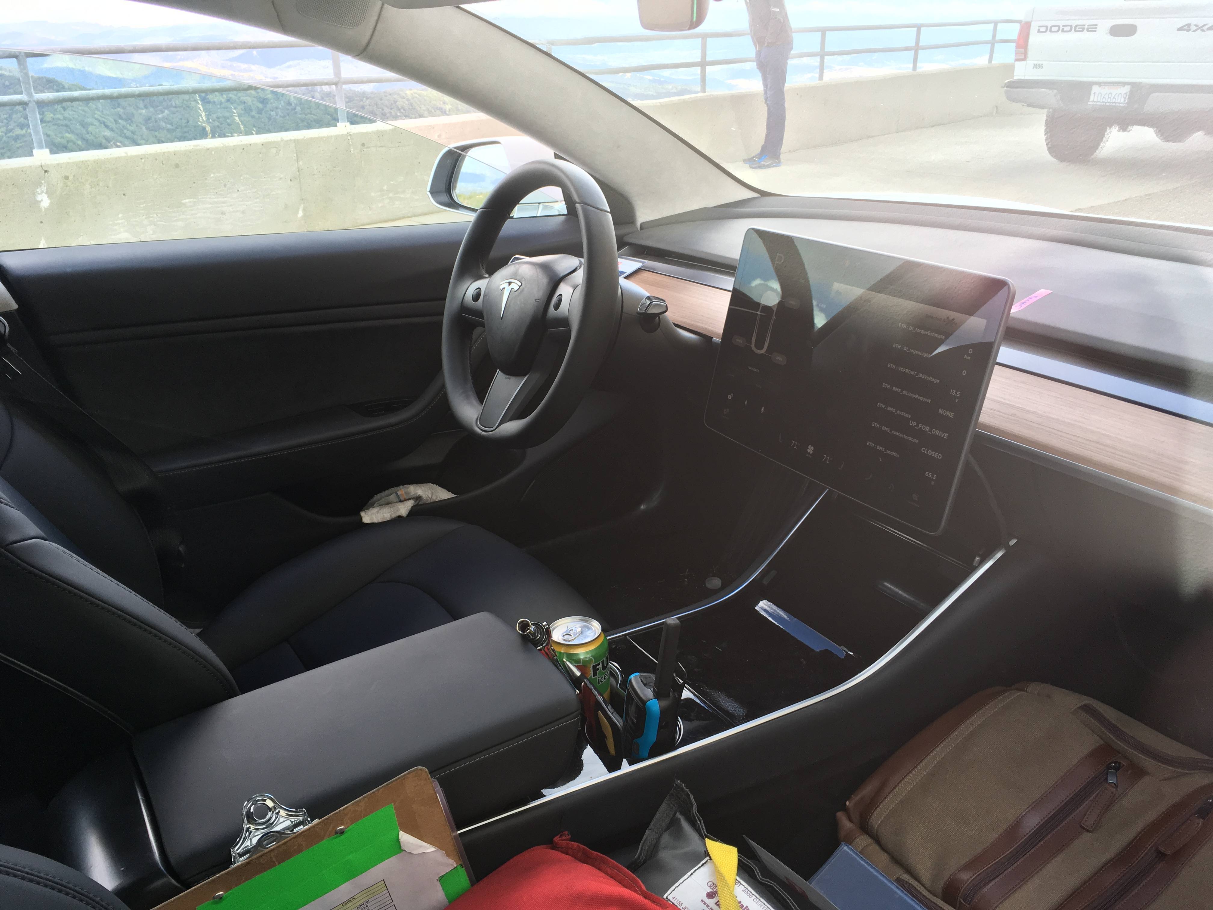 Tesla Model 3 Interior Center Console Teslarati