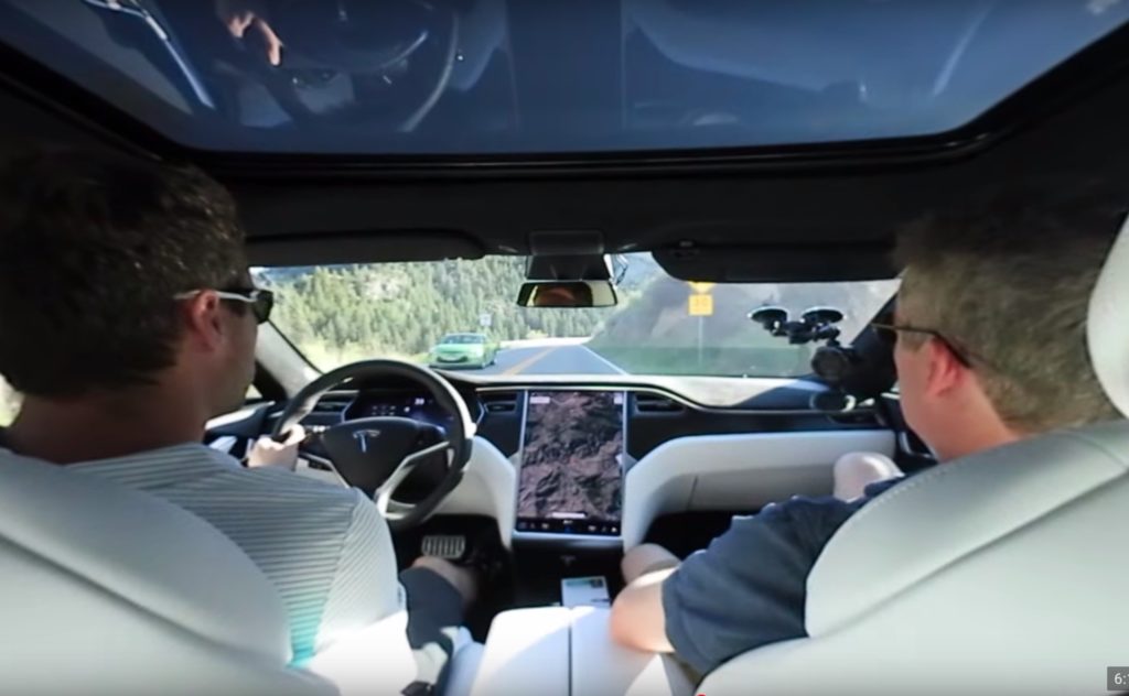 Tesla model y clearance interior 360 view