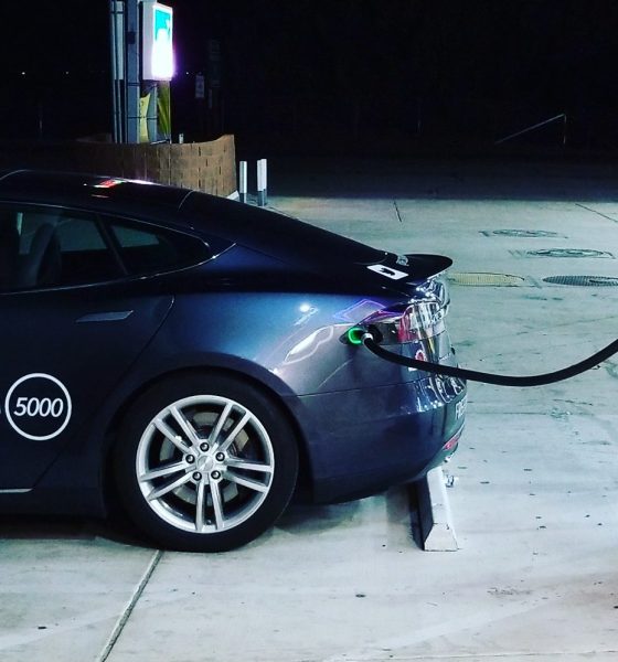 coast-to-coast Tesla record