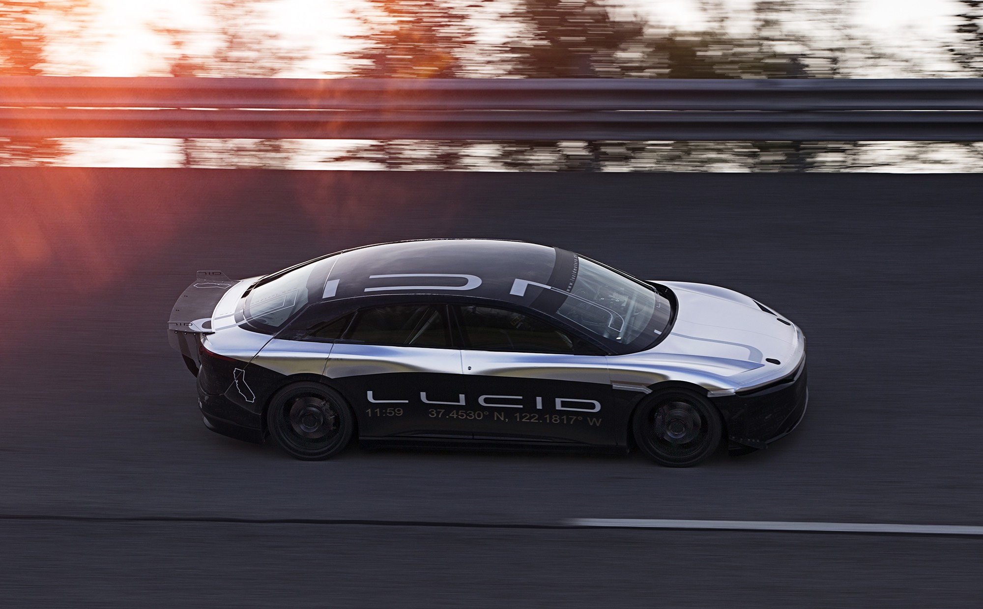 Lucid teases possible world record 1/4-mile with Air Dream Edition