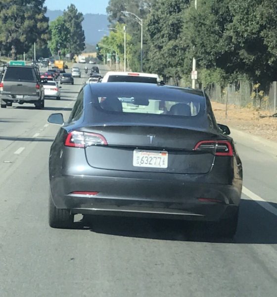 Model 3 midnight grey